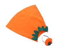 IMIKEYA Pumpkin Costume Kit Orange Cape Headband Set for Halloween Parties School Events and Costume Parades Lightweight Durable Easy Maintenance Inspires Creativity