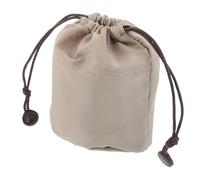 IMIKEYA Purse Organizer Insert round Bucket Bag Organizer Insert Nylon Beige Keeps Daily Essentials Easy to Access for Handbag and Tote Bag
