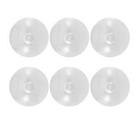 IMIKEYA Pvc Suction Cups for Front Windshields of Vehicles 6pcs with Easy Installation and Removal, Sl nd Light Suction Pads for Automotive Glass Sunshade for Car Window Sun Shades