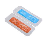 IMIKEYA Quick Brow Lamination Kit 2-Step Eyebrow Setting Agent for Professional Lift and Shape, Brown Eyebrow Lamination Pack for Salon and DIY Home Beauty Styling