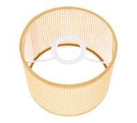 IMIKEYA Rattan Woven Lampshade Hand Woven Lamp Cover for Table Floor Lamps Soft Light Diffuser Household Decoration