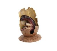 IMIKEYA Realistic Dinosaur Egg Models Half Hatched Dinosaur Egg Toy Dig Kit Large Plastic Base Ornament for Boys