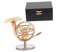 IMIKEYA Realistic Horn Shape Decor Mini Horn Instrument for Home and Decoration