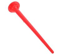 IMIKEYA Red Long Flexible Caulk Nozzle Extension for Sausage Gun, Sturdy Soft Plastic Applicator Tip, Precision Mastic Dispenser for Construction and Home Renovation Use