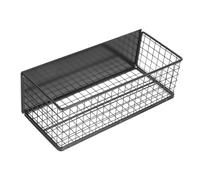 IMIKEYA Refrigerator Magnetic Rack Sturdy Metal Magnetic Storage Basket over Microwave Shelf Unit