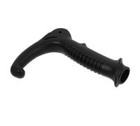 IMIKEYA Replacement Plastic Walking Pole Handle Grip for Trekking and Hiking, Comfortable Support for Hands and Wrists, Sturdy Black Accessory Suitable for Outdoor Walking and Camping