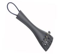 IMIKEYA Replacement Violin Tailpiece Bridge for 3/4 and 4/4 Violins Made of Sturdy Aluminum Alloy with 4 Fine Tuners and Tailgut Wire Easy to Tune Ready to Use Instrument Accessory