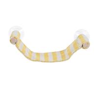 IMIKEYA Reptile Made of Wood Window Mount Perch Lizard Lounger Bed with Suction Cups Breathable Material Maximizes Vertical Area for Bearded Dragon and Small Pets in Terrarium or Bearded