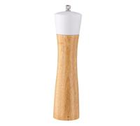IMIKEYA Salt Pepper Grinder Set: 8.5inch Tall Wooden Pepper Mill Grinders Refillable - Manual Salt Shaker Ith Adjustable Coarseness Home Kitchen Tools