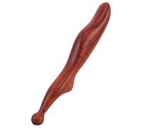 IMIKEYA Sandalwood Massage Stick for Body and Foot Trigger Point Therapy - Natural Wooden Meridian Acupressure Tool for Muscle Relaxation and Self-Massage in Yoga and Beauty Care