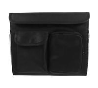 IMIKEYA Side Bag with Convenient Side Pockets Storage Pouch Oxford Cloth Black and Increased Storage Space and Rollator Accessory Wheelchair Mobility Scooter for Seniors for Wheelchair