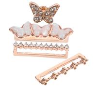 IMIKEYA Silicone Band Decorative Studs Set of 8, Smartwatch Strap Ring Charms for Universal Watchband Decoration, Tiny Watch Charm Accessories for Women and Men