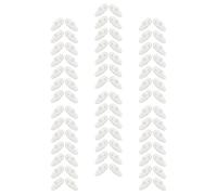IMIKEYA Silicone Eyeglass Nose Pads to Increase Height 100 Pairs Anti- Nose Cushions and Prevent Ugly Marks for Decorative and Full-frame Glasses for Daily Use