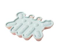 IMIKEYA Silicone Sausage Mold Baking Tool for Babies, Oven Safe with Even Heating, Flexible Blue and Pink Loaf Pans for DIY Hot Dog and Steamed Meat Sausage Preparation