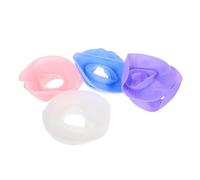 IMIKEYA Silicone Skin Care Wristbands 4 Pairs Reusable Face Wash Bands with Adjustable Fit, Ideal for Cooking and Cleaning Liquid Splash Protection