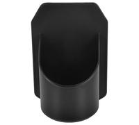 IMIKEYA Silicone Wine Glass Stand with Strong Weighing Ability and Space Saving Design, Wall Mount Cup Holder for Bathroom Or Kitchen, Compact and Elegant Black Shower Drink Rack