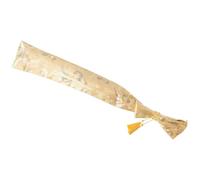 IMIKEYA Silk Tai Chi Sword Bag with Dragon Pattern, Vintage Yellow Cloud Dragon Swords Carrying Case for Japanese Wakizashi and Martial Arts, Protective Storage Sleeve with Tassel