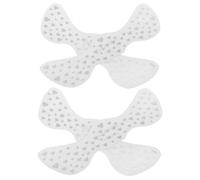 IMIKEYA Silver Freckle Face Stickers with Realistic Adhesive Paper and Silver Foil 4pcs Temporary Tattoos for Festival Makeup for On-the-go Use and Festival Essentials