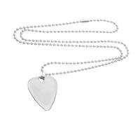 IMIKEYA Silver Resin Guitar Pick Set with Smooth Surface for Guitar and Bass Suitable for DIY Necklace Practical and Stylish