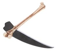 IMIKEYA Simulated Primitive Bone Pickax Prop Lightweight Halloween Cosplay Party Accessory Smooth Surface Reusable for Costume Performances