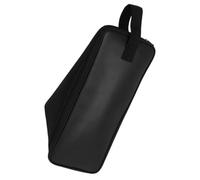 IMIKEYA Single Kick Drum Pedal Bag Black Leather Compact Storage Case Sturdy Construction for Percussionists on the Move