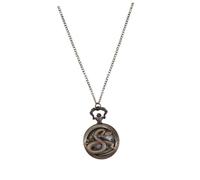 IMIKEYA Skeleton Snake Pocket Watch Carved Watch for Men Women Animal Pocket Vintage Style Versatile for Daily Wear