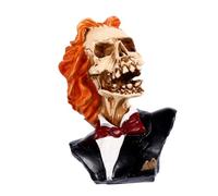 IMIKEYA Skull Decoration Skull Figures Ornaments Resin Crafts Home Skeleton Decor Corrosion Resistance