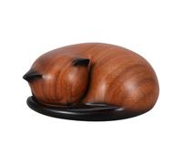 IMIKEYA Sleeping Cat Cremation Urn for Cats and Pets Shaped Keepsake with Moistureproof Build and Versatile Display Elegant and Heartwarming Pet Memorial for Quiet Corners