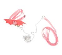 IMIKEYA Small Adjustable Turtle Harness with Leash for Tortoise Pet Walking, Pink Vest Strap Control Rope for Outdoor Use with Small and Medium Turtles