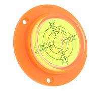 IMIKEYA Small Bubble Level with Base, Circular Plastic Spirit Level Tool for Rv and Phonograph, Lightweight and Easy to Place Stably for Outdoor and DIY Installations