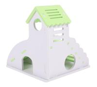 IMIKEYA Small Pets Hideout Hamster Climbing Ladder with Pvc Material and Decorative Stickers, No Smell, for Sleep and Decorating The Pet House, Suitable for Hamsters and Chinchillas