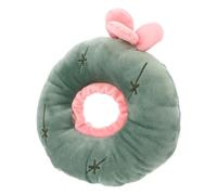 IMIKEYA Soft Plush Cat Collar in Green for Pets, Preventing Biting and Scratching, Suitable for Cats 1.5-6kg, Comfortable Neck Protection for Post Surgery and Healing