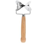 IMIKEYA Stainless Steel Rolling Pastry Cutter Dumpling Wrapper Circle Roller Ravioli Skin Dough Cutter Maker Cookie Cutter Pastry Cutting Tool Kitchen Accessories