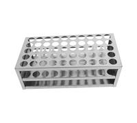 IMIKEYA Stainless Steel Test Tube Rack Sampling Tube Holder Reusable with Stable Support Space-saving Design