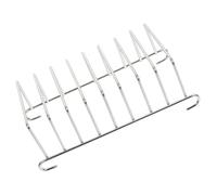 IMIKEYA Stainless Steel Toast Rack Air Fryer Accessory 1Pcs 304Ss Bread Baking Rack Cooking Grilling Stand Household Steaming Bracket for Oven and Air Fryer