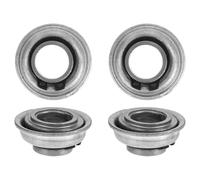 IMIKEYA Steel Wheelchair Caster Wheel Bearings with Smooth Steering 4pcs Replacement Parts for Rollator and Wheelchair Suitable for Drive Walker Accessories