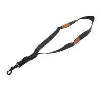 IMIKEYA Strap Comfortable Saxophone Neck Black Leather with Adjustable Harness Abs Buckle for Weight-distributing Shoulder and Players , Suitable for Beginners Children: 1