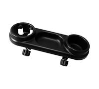 IMIKEYA Stroller Snack Tray Attachment Dual Function Snack Holder Food Plate for Safe Easy to Clean Adjustable Height