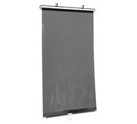IMIKEYA Sunshade Metal with Retractable Built-in Car Windshield Heat-resistant Layer and Suction Cup Fixation Pvc Material Simple Design to Protect from Interior Sunlight