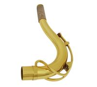 IMIKEYA Tenor Saxophone Bend Neck Replacement Part 27.5mm Brass B-flat Neck for Tenor Sax Cork for Woodwind Instruments and Soprano Sax Accessories