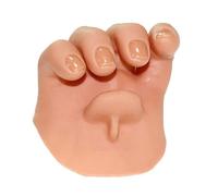 IMIKEYA Third Hand Fake Hand, Trick Plastic Prosthetic Comedy Stage Props Magician Prank for Magician Realistic Gimmick Illusion
