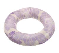 IMIKEYA Tibetan Singing Bowl Cushion Singing Bowl Pillow round Hollow Ring Cloth Lavender Absorbs Vibrations Portable and Sound Instruments Office Desks Outdoor Lawns