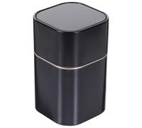 IMIKEYA Tinplate Tea Canisters Easy to Refill with Airtight Lids 2pcs Black Tea and Candy Jars for Kitchen Storage Suitable for Coffee Bars and Restaurants