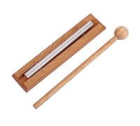 IMIKEYA Tone Wooden Tabletop Chime Percussion Musical for Light Brown Xylophone Instrument for Safe and Calming Play for Classroom Home