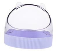 IMIKEYA Transparent Acrylic Hamster Water Bowl Safe Rat Bowl for Animals for Chinchillas Squirrels and Rabbits Easy to Smooth Surface Pet Feeding