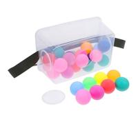IMIKEYA Twerk Pong Shaking Ball Game Box with 3-Hole Design, Waist Strap and 30 Colorful Plastic Balls - Interactive Party for Bridal Shower Games and Family Fun