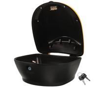 IMIKEYA Universal Motorcycle Trunk Small Motorcycle Tail Box Plastic Rear Storage Case with Sturdy Construction and Enough Storage Capacity for Daily Riding