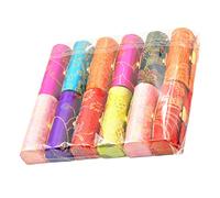 IMIKEYA Vintage Silk Lipstick Case for Woman with Mirror, Portable Lipstick Box and Storage, Beautifully Packaged Cloth Material, for Graduation Festival and Makeup Organizer Random Color