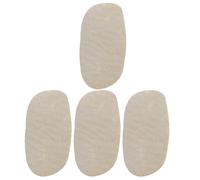 IMIKEYA Violin Viola Bridge Pads to Protect Strings from Cutting into Bridges Leather Instrument Accessories 4pcs Easy to Install for Violin Enthusiasts and Players