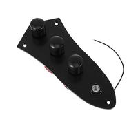 IMIKEYA Volume Control Board for Electric Bass Metal Shaped Potentiometer Shifter Black Portable Circuit Plate for Bass Accessories